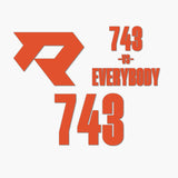 THE (743) VS. EVERYBODY PREMIUM DECAL 3-PACK