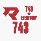 THE (743) VS. EVERYBODY PREMIUM DECAL 3-PACK