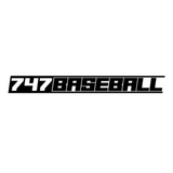 THE (747) F2 BASEBALL PREMIUM STICKER - BLACK