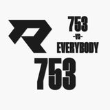 THE (753) VS. EVERYBODY PREMIUM DECAL 3-PACK