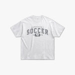 (754) Vintage Varsity Soccer Elite Tee in Ash/Faded Storm - Represent Soccer