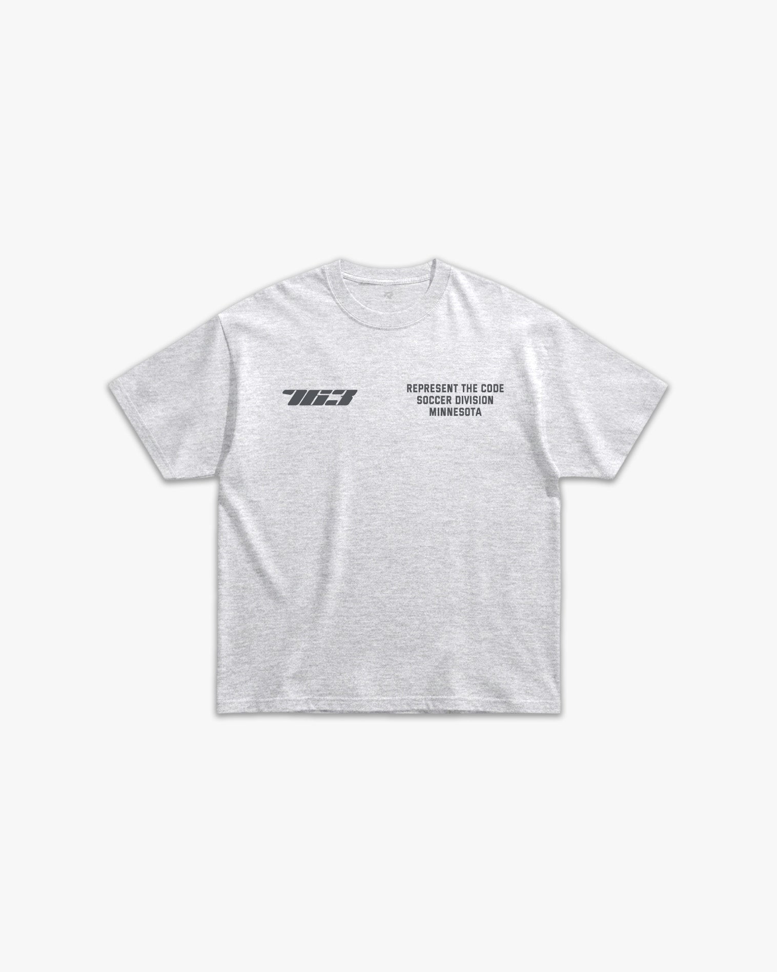 (763) X3M Soccer Elite Tee in Ash/Storm - Represent Soccer
