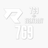 THE (769) VS. EVERYBODY PREMIUM DECAL 3-PACK