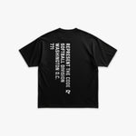 (771) X2 Softball Elite Tee in Black/White - Represent Softball