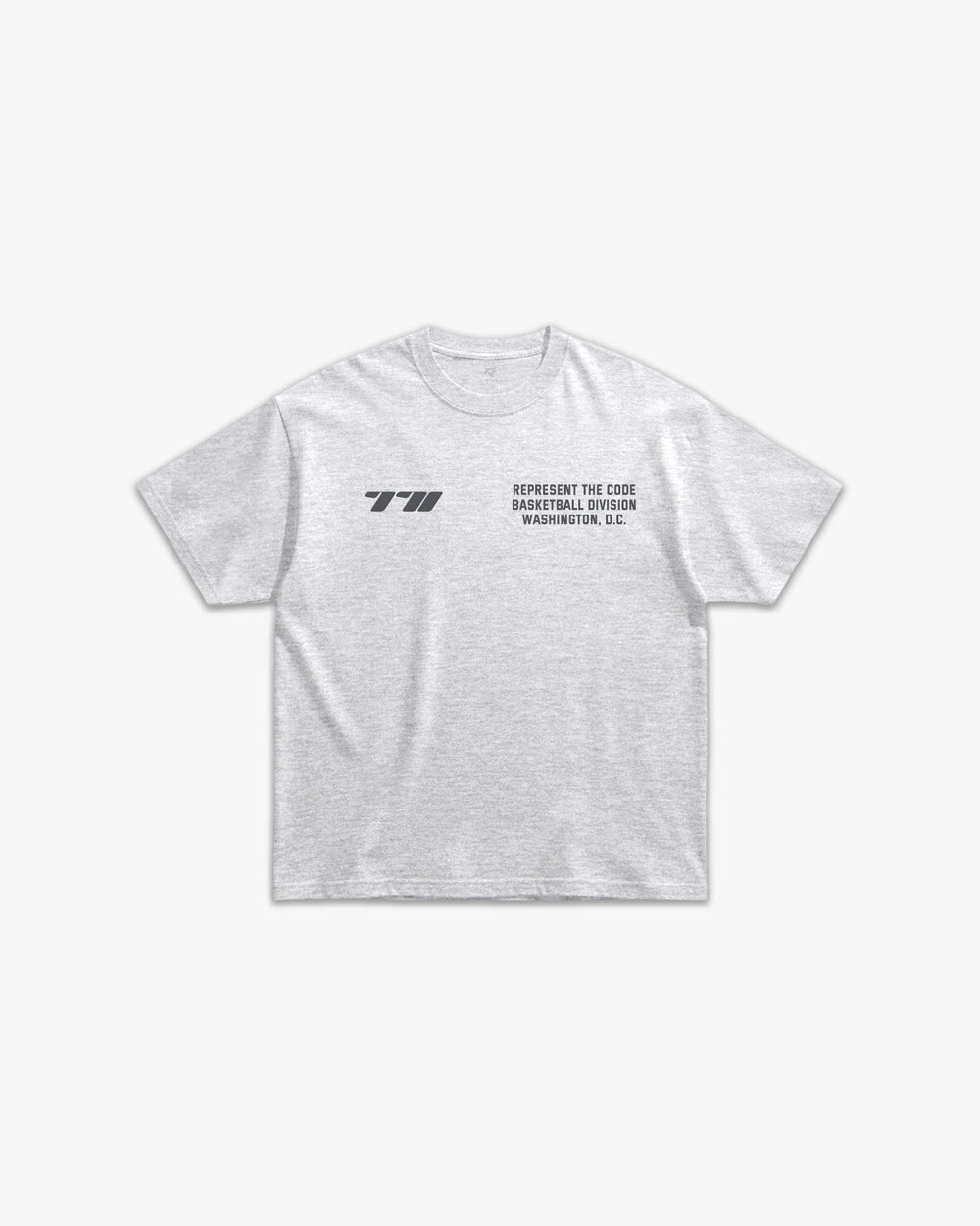 (771) X3M Basketball Elite Tee in Ash/Storm - Represent Basketball