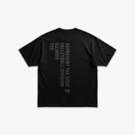 (779) X2 Volleyball Elite Tee in Black/Storm - Represent Volleyball