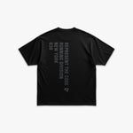 (838) X2 Running Elite Tee in Black/Storm - Represent Running