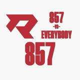 THE (857) VS. EVERYBODY PREMIUM DECAL 3-PACK