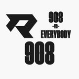 THE (908) VS. EVERYBODY PREMIUM DECAL 3-PACK