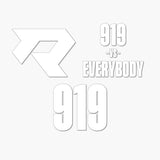 THE (919) VS. EVERYBODY PREMIUM DECAL 3-PACK