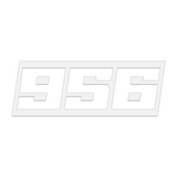 THE (956) FOUNDATION PREMIUM STICKER - WHITE