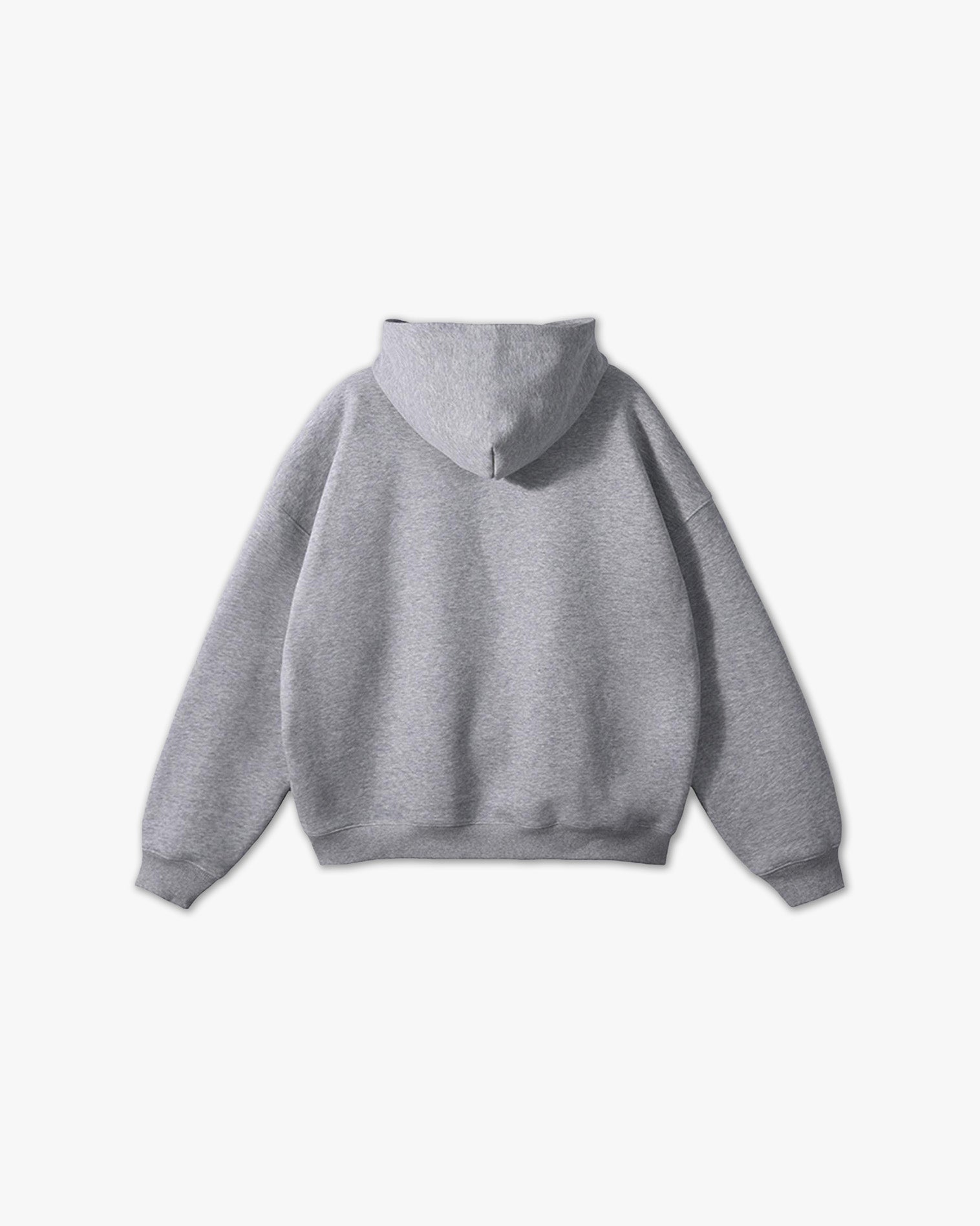 Vintage Varsity Elite Box Hoodie Back in Heather/Vintage Gray - Represent The Code