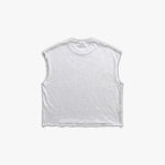 Varsity Raw Gym Cutoff Back in Ash/Vintage Gray - Represent The Code