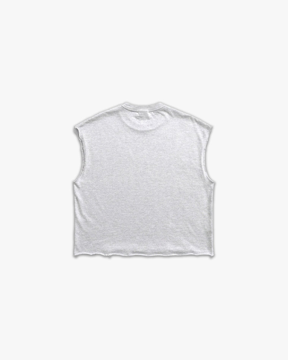 (539) Varsity Lacrosse Raw Gym Cutoff in Ash/Vintage Gray - Represent Lacrosse