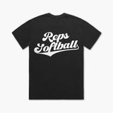 THE (656) RETRO SOFTBALL OVERSIZED TEE