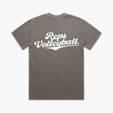 THE (227) RETRO VOLLEYBALL OVERSIZED TEE
