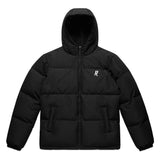 THE (RTC) HOODED PUFFER JACKET 2.0 - BLACK/WHITE