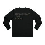 THE (818) REPRESENT PREMIER LONG SLEEVE - BLACK/BLACK